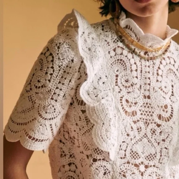 Sezane Paulleta Blouse. 36 - Picture 3 of 11